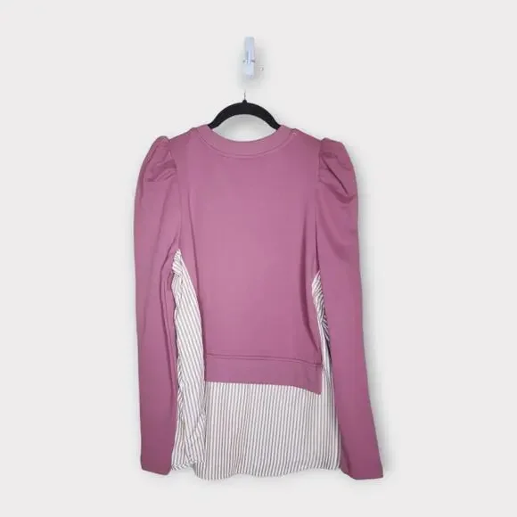 Maeve Pink and Beige Sweater - Picture 7 of 7